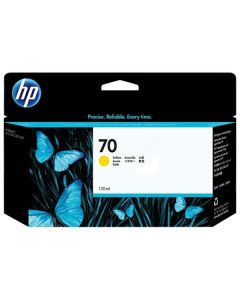 HP 70 Žlutá inkoustová kazeta DesignJet, 130 ml