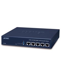 Planet VR-100 Router/firewall VPN/VLAN/QoS, 2x WAN (SD-WAN), 3x LAN