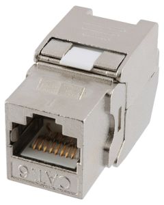 XtendLan Keystone jack RJ45, zaklapávací, CAT6, STP, instalace bez nástrojů