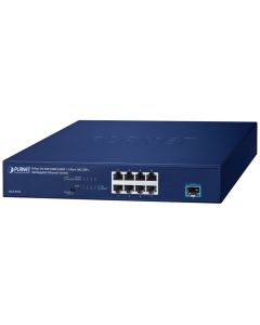 Planet switch 8x1Gb/2.5Gb + 1xSFP+ 10Gb, VLAN, fanless