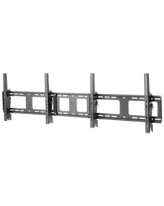 Neomounts NS-WMB200BLACK/Držák displeje/na stěnu/40-52"/menu board sklopný/VESA 600X400/nosn. 2x50kg/2 displeje/černý