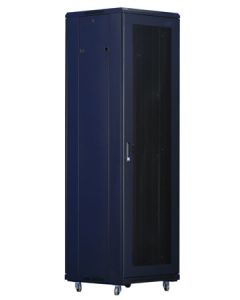 XtendLan 42U/800x1000 stojanový, černý, perforované dveře a záda