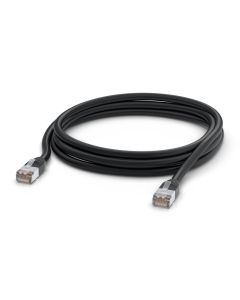 Ubiquiti UniFi patch cable outdoor - venkovní STP, Cat5e, černý, délka 3m