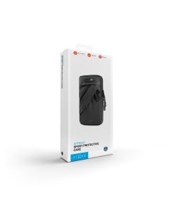 Sportovní pouzdro na ruku FIXED Armbag, pro smartphony až 7", černý