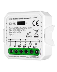 IMMAX NEO SMART kontroler stmívatelný V9, 2-tlačítkový, Zigbee 3.0, TUYA