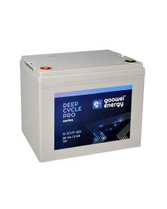 GOOWEI ENERGY Pb trakční záložní akumulátor VRLA GEL 12V/80Ah (6-EVF-80)