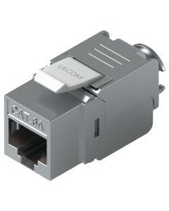 Ubiquiti Cat6A Keystone Jack, 12-Pack - Keystone, RJ-45, Cat6A, samořezný, sada 12ks