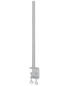 Neomounts FPMA-D935POLE / Clamp and pole (70 cm) FPMA-D935 & FPMA-D935D / Silver