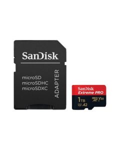 SanDisk Extreme Pro 1TB microSDXC / CL10 / A2 / UHS-I U3 / 170mb/s / vč. adaptéru