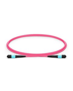XtendLan FO patch MPO(f)-MPO(f), 1m, OM4, 12/12, kabel kulatý 3mm, křížený (Type B)