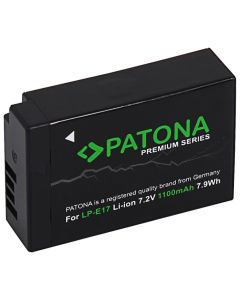 PATONA baterie pro foto Canon LP-E17 1100mAh Li-Ion Premium
