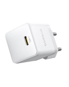 Baseus Rychlonabíječka do sítě Palm 20W USB-C PD QC 3.0 bílá