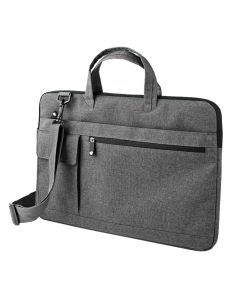 NEDIS brašna na notebook/ 15-16"/ ramenní popruh/ 8 úložných kapes/ černá