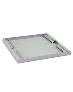 Triton 19' polička perforovaná 1U/950mm, max.nosnost 80kg,,integrované podpěry RAL7035