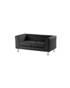Sofa Notre Dame 102 - dvoumístné, černé
