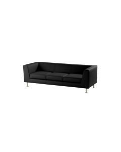 Sofa Notre Dame 103 - třímístné, černé