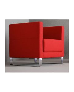 Sofa Vancouver Lite, 1místné, červené