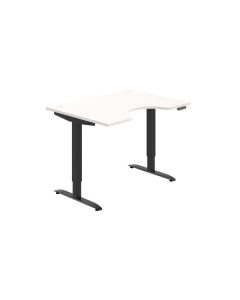 Psací stůl Hobis Motion Ergo MSE 2M 1200 - bílá/če