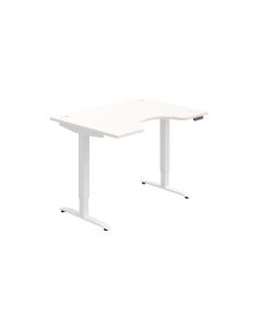 Psací stůl Hobis Motion Ergo MSE 2M 1200 - bílá/bí