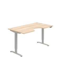 Psací stůl Hobis Motion Ergo MSE 2M 1600 - akát/še