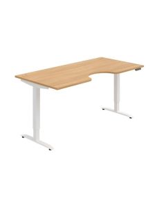 Psací stůl Hobis Motion Ergo MSE 2M 1800 - dub/bíl