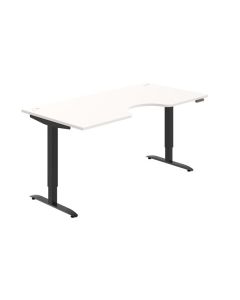 Psací stůl Hobis Motion Ergo MSE 2M 1800 - bílá/če