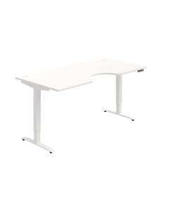 Psací stůl Hobis Motion Ergo MSE 2M 1800 - bílá/bí