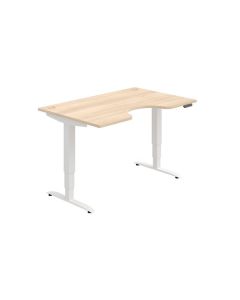 Psací stůl Hobis Motion Ergo MSE 3M 1400 - akát/bí