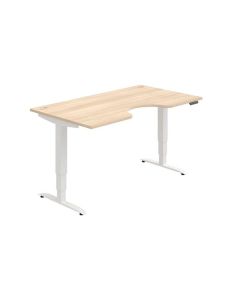 Psací stůl Hobis Motion Ergo MSE 3M 1600 - akát/bí