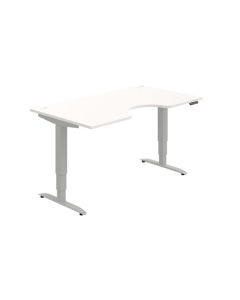 Psací stůl Hobis Motion Ergo MSE 3M 1600 - bílá/še