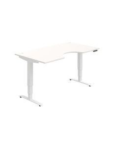Psací stůl Hobis Motion Ergo MSE 3M 1600 - bílá/bí