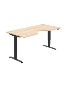Psací stůl Hobis Motion Ergo MSE 3M 1800 - akát/če