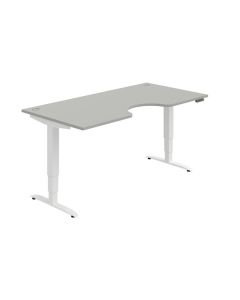 Psací stůl Hobis Motion Ergo MSE 3M 1800 - šedá/bí