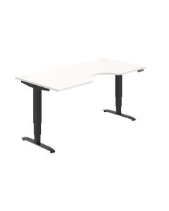 Psací stůl Hobis Motion Ergo MSE 3M 1800 - bílá/če