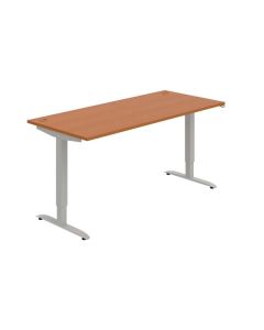 Psací stůl Hobis Motion MS 2 1800 - třešeň/šedá