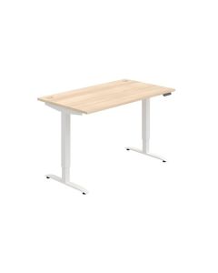 Psací stůl Hobis Motion MS 2M 1400 - akát/bílá