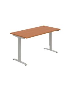 Psací stůl Hobis Motion MS 2M 1600 - třešeň/šedá