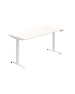 Psací stůl Hobis Motion MS 2M 1800 - bílá/bílá