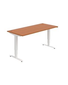 Psací stůl Hobis Motion MS 3 1800 - třešeň/bílá