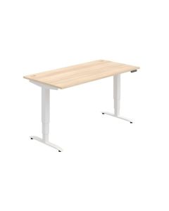Psací stůl Hobis Motion MS 3M 1600 - akát/bílá