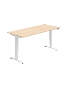 Psací stůl Hobis Motion MS 3M 1800 - akát/bílá