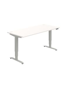 Psací stůl Hobis Motion MS 3M 1800 - bílá/šedá