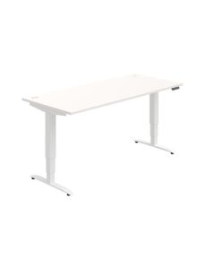 Psací stůl Hobis Motion MS 3M 1800 - bílá/bílá