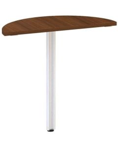 Přídavný stůl Alfa 100 - 80 cm, ořech/šedý