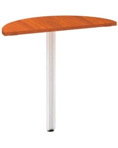 Přídavný stůl Alfa 100 - 80 cm, třešeň/šedý