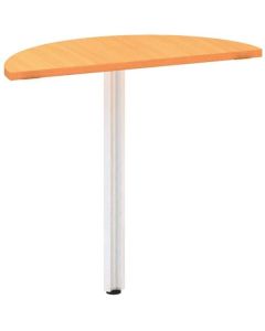 Přídavný stůl Alfa 100 - 80 cm, buk Bavaria/šedý
