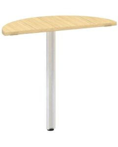 Přídavný stůl Alfa 100 - 80 cm, dub Vicenza/šedý