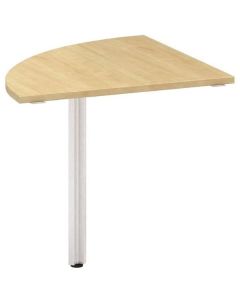 Přídavný stůl Alfa 100 - čtvrtkruh 80 cm, divoká h