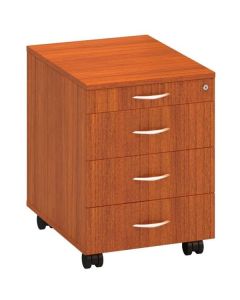 Mobilní kontejner Alfa 500 - 3+1 zásuvky, třešeň