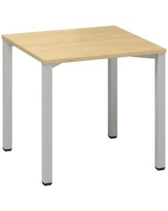 Psací stůl Alfa 200 - 80 x 80 cm, divoká hruška/st